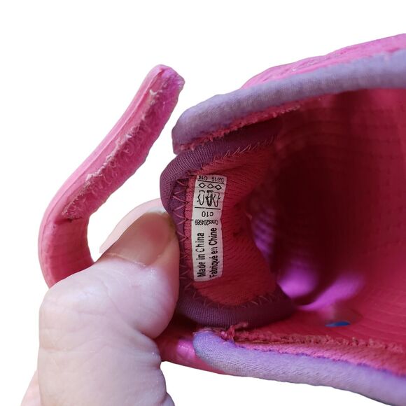 CROCS 204989 Swiftwater Play Shoes Water Sandals Sneakers - Pink + Purple C 10 - Picture 9 of 12